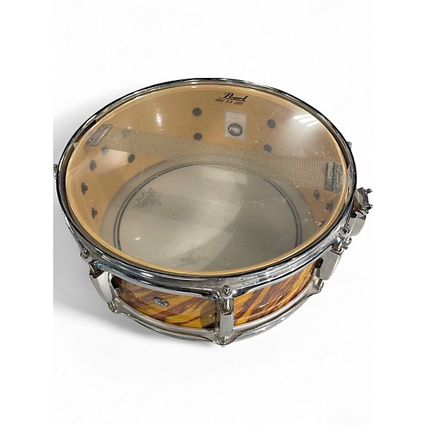 Used Pearl 14.25in SST LIMITED EDITION SNARE DRUM 2 Tone Sunburst Drum