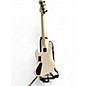 Used Squier Contemporary Active Jazz Bass White Electric Bass Guitar