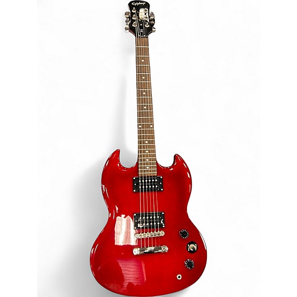 Used Epiphone SG Special Bolt On Cherry Solid Body Electric Guitar