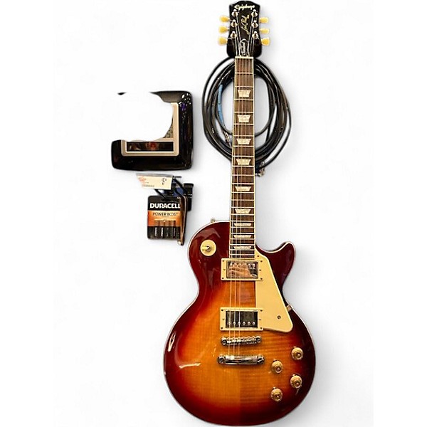 Used Epiphone Les Paul Standard VINTAGE CHERRY BURST Solid Body Electric Guitar