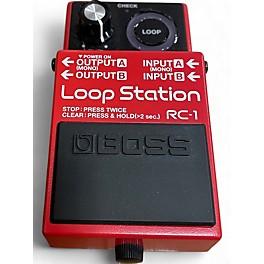 Used BOSS RC1 Loop Station Pedal
