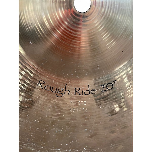 Used Paiste 20in rough ride 20" Cymbal