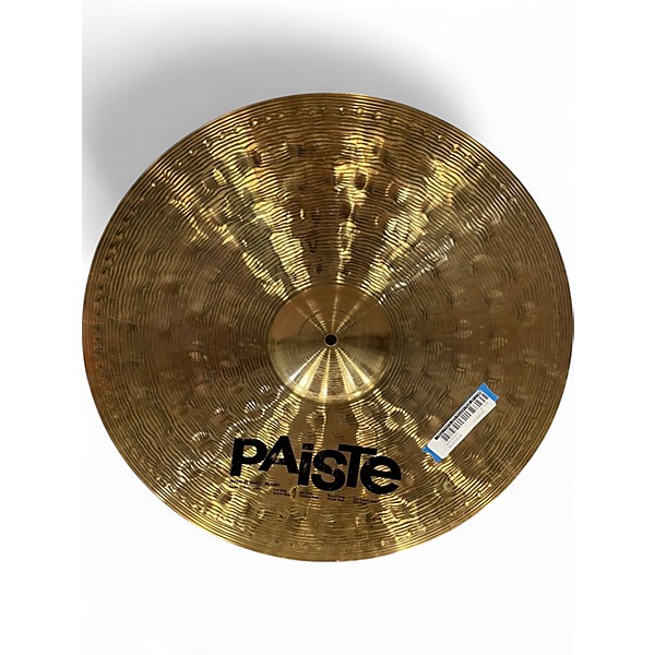 Used Paiste 20in rough ride 20" Cymbal