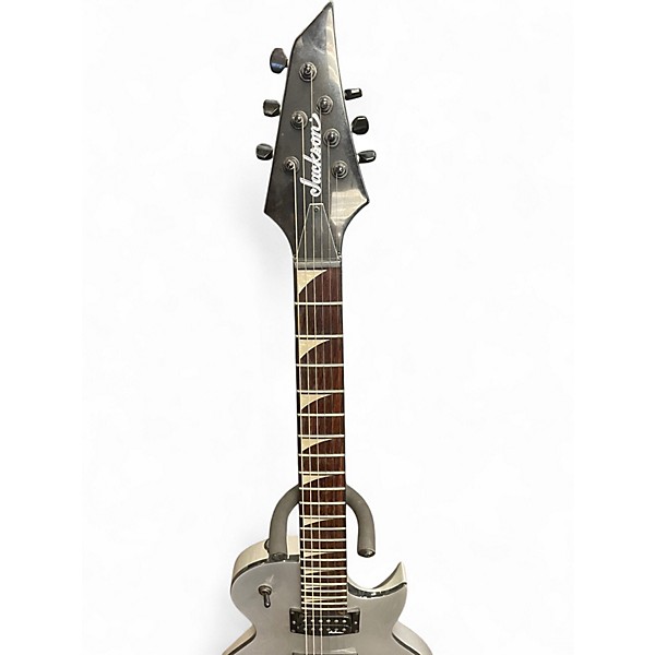 Used Jackson Pro Series Monarkh SCQ Silver Sparkle Solid Body Electric Guitar