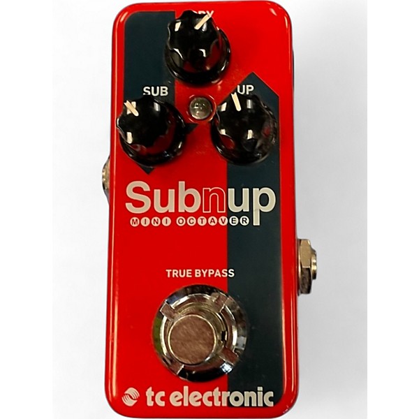 Used TC Electronic Sub N Up Mini Octaver Effect Pedal