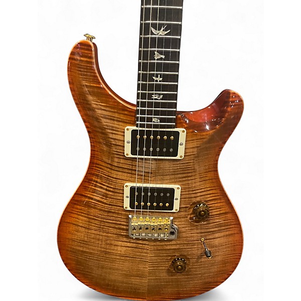 Used PRS Custom 24 10 Top Autumn Sky Solid Body Electric Guitar