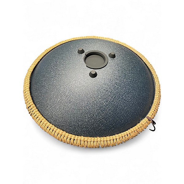 Used MEINL SONIC ENERGY 16" Engraved Octave Steel Tongue Drum Hand Drum
