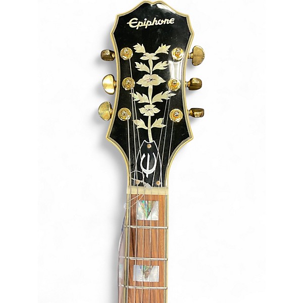 Used Epiphone Sheraton II BLACK Hollow Body Electric Guitar
