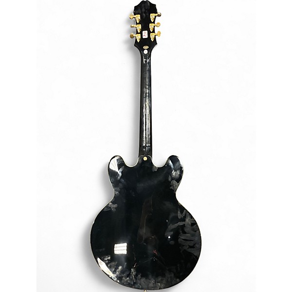 Used Epiphone Sheraton II BLACK Hollow Body Electric Guitar
