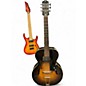 Vintage 1930s Mason hollow body 3 Color Sunburst Acoustic Guitar thumbnail