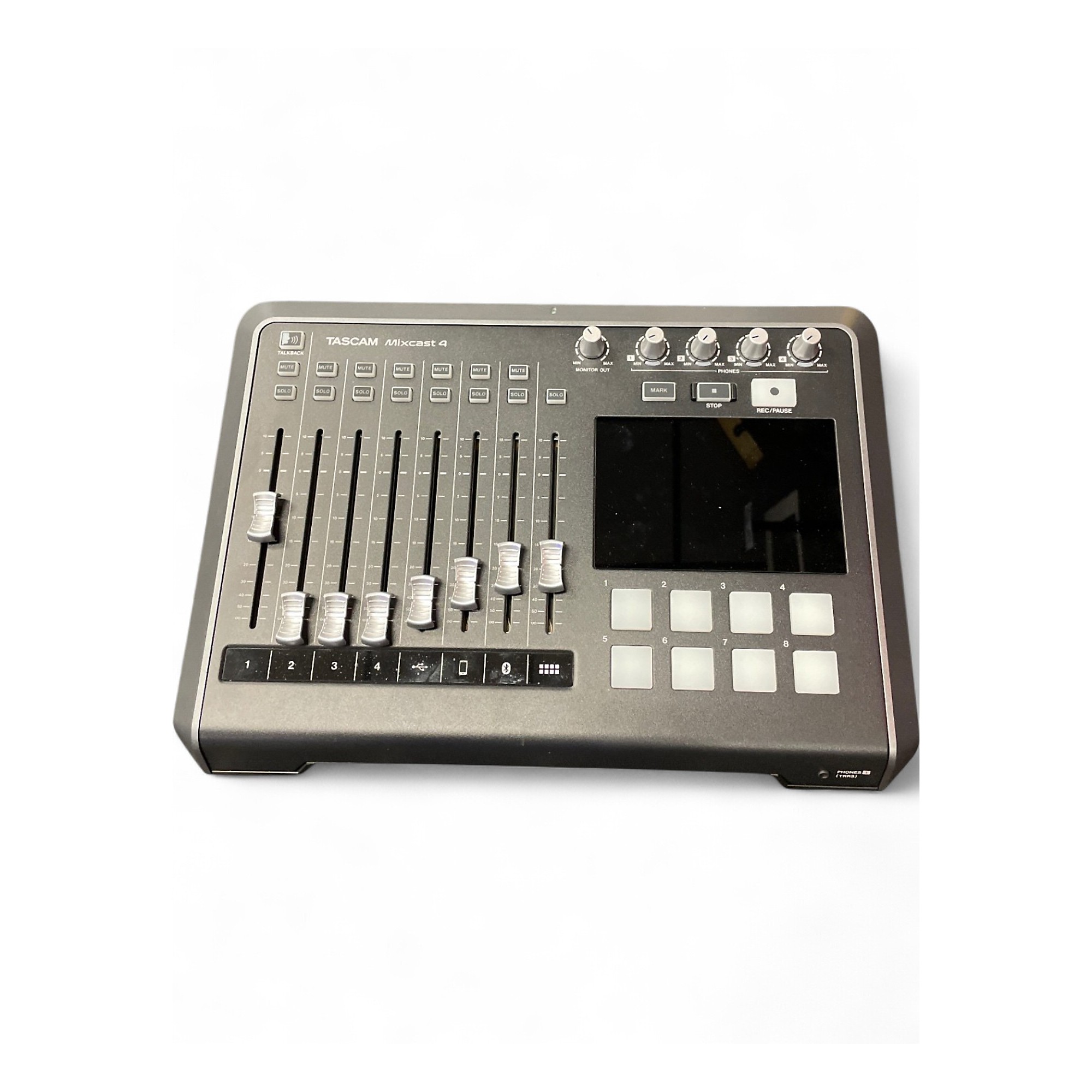 【中古、箱無し】TASCAM Mixcast 4 コントローラー 中古、箱無し】TASCAM Mixcast 4 コントローラー 中古、箱無し】TASCAM