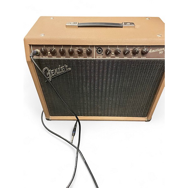 Used Fender Acoustasonic 90 90W Acoustic Guitar Combo Amp,Specials : American Fashion Style Bags On Sale