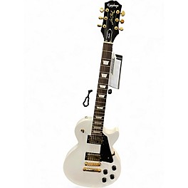 Used Epiphone Les Paul Studio Alpine White Solid Body Electric Guitar