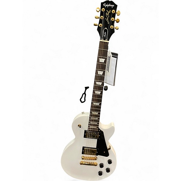 Used Epiphone Les Paul Studio Alpine White Solid Body Electric Guitar,New Products : American Fashion Style Bags On Sale