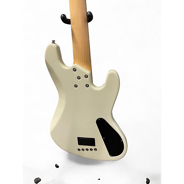 Used Lakland USA Series 55-94 Deluxe 5 String Alpine White Electric Bass Guitar