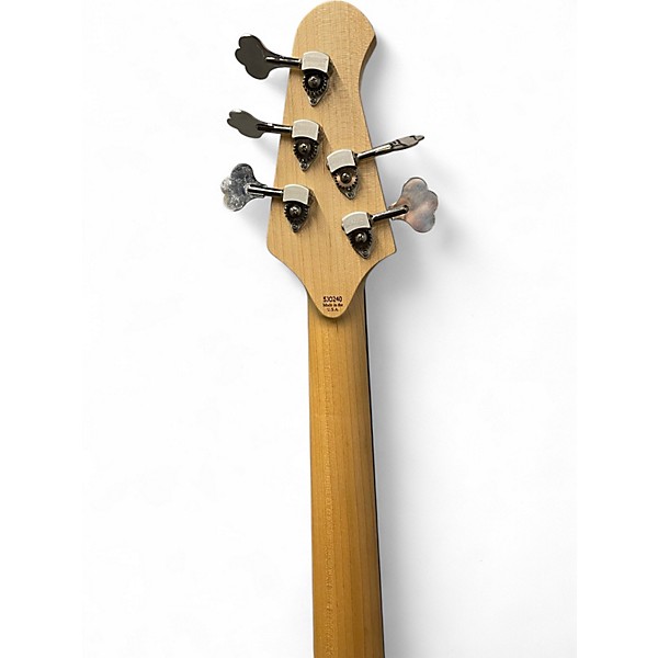 Used Lakland USA Series 55-94 Deluxe 5 String Alpine White Electric Bass Guitar