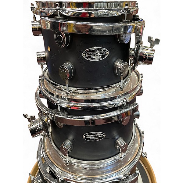 Used PDP by DW 4 Piece FS series Black Drum Kit