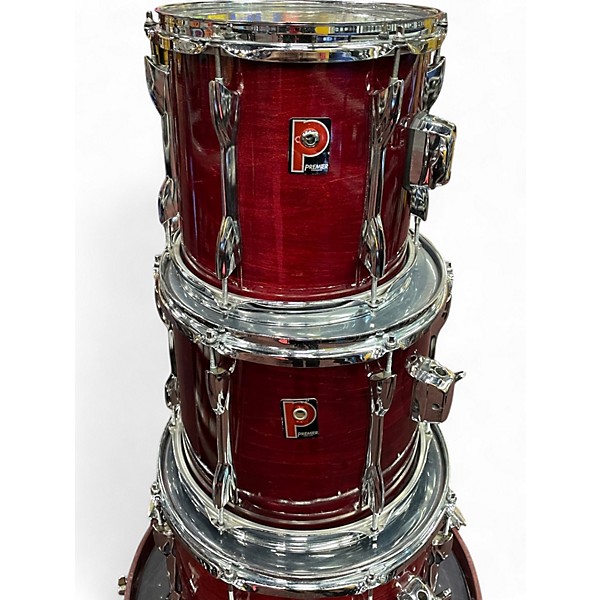Used Premier 4 Piece XPK Red Drum Kit
