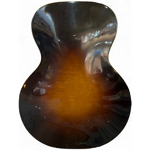 Used 1930s Old Sante Fe Gene Autry Sunburst Acoustic Guitar