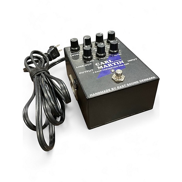 ギター CARL MARTIN 3 BAND PARAMETRIC PRE-AMP Carl Martin 3 Band Parametric Preamp - Tonebox.com