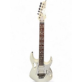 Used Ibanez JEMJR Alpine White Solid Body Electric Guitar