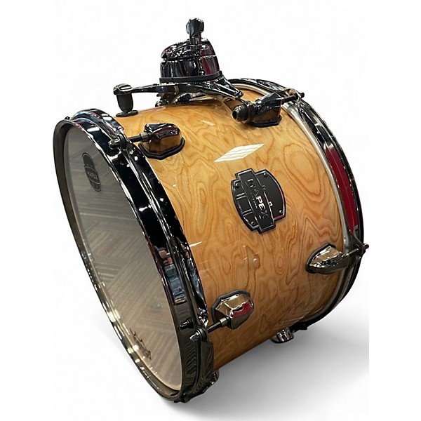 Used Mapex 3 Piece Saturn V Exotic Ash Burl Drum Kit