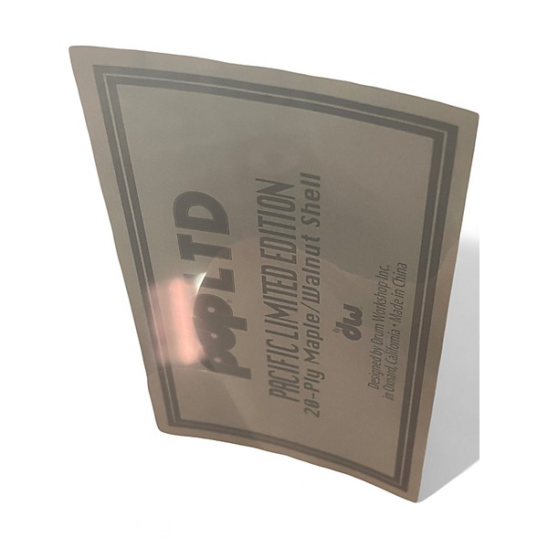 Used PDP by DW 14X7.5 Maple Walnut Snare Dark Stain Drum