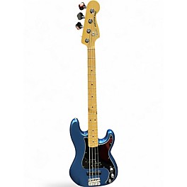 Used Fender American Performer Precision Bass Lake Placid Blue Electric Bass Guitar