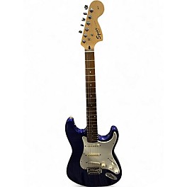 Used Squier Affinity Stratocaster Blue Solid Body Electric Guitar