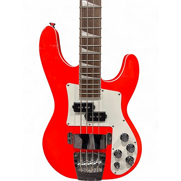 Used 2021 Jackson CBXNT ROCKET RED red Electric Bass Guitar