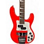 Used 2021 Jackson CBXNT ROCKET RED red Electric Bass Guitar