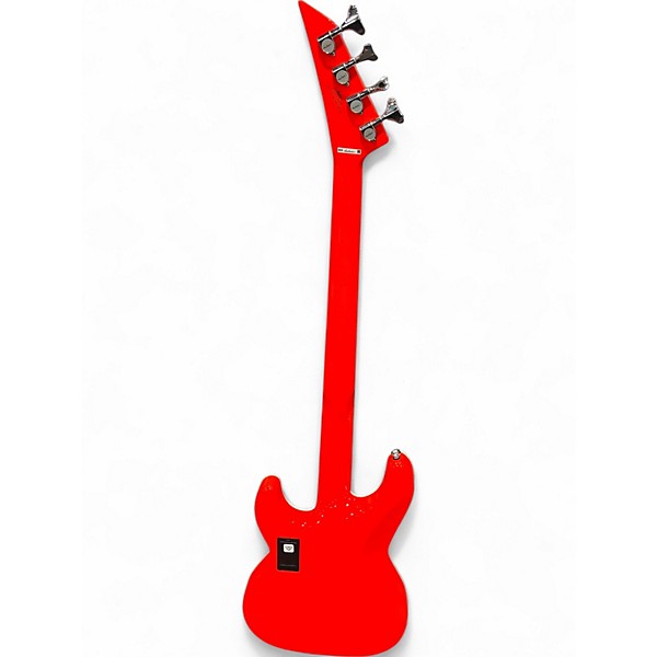 Used 2021 Jackson CBXNT ROCKET RED red Electric Bass Guitar