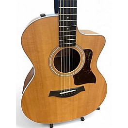 Used 2024 Taylor 214CE Natural Acoustic Electric Guitar