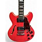 Used D'Angelico DAPMINIIDCFRCSCB CREAM RED Hollow Body Electric Guitar