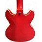 Used D'Angelico DAPMINIIDCFRCSCB CREAM RED Hollow Body Electric Guitar