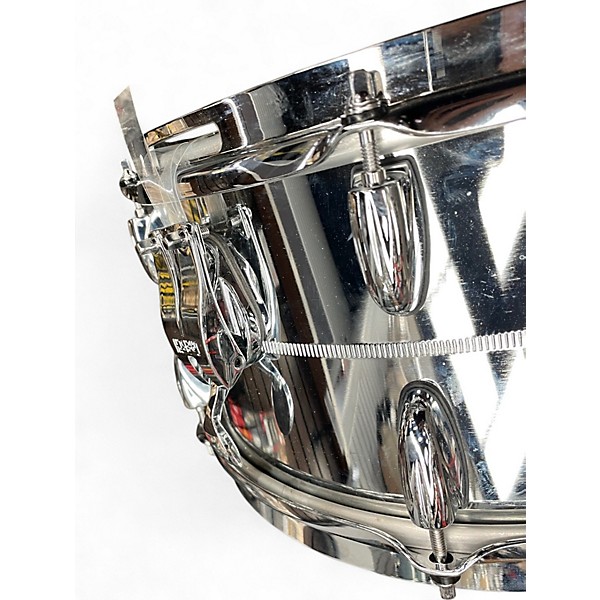 Used Gretsch Drums 14X6 Brooklyn Series Snare Metallic Silver Drum