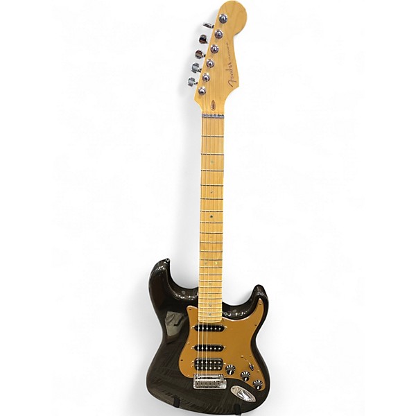 Used Fender American Deluxe Stratocaster Iced Tea Solid Body Electric Guitar
