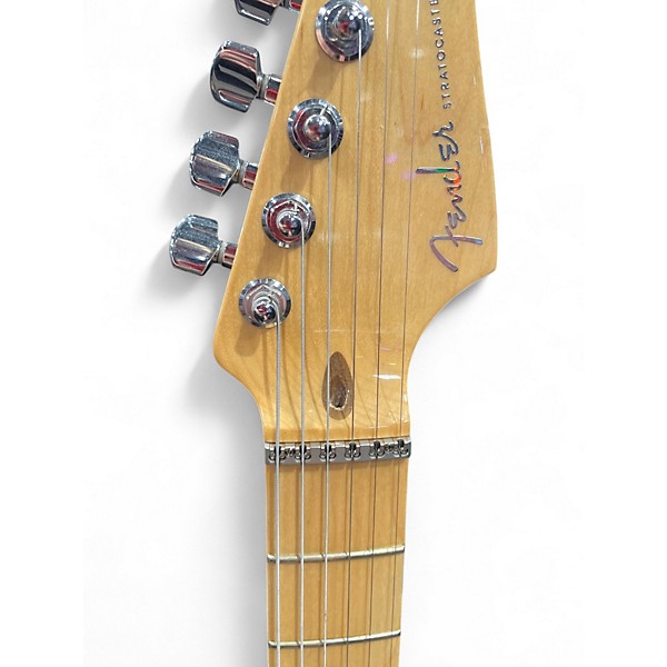 Used Fender American Deluxe Stratocaster Iced Tea Solid Body Electric Guitar