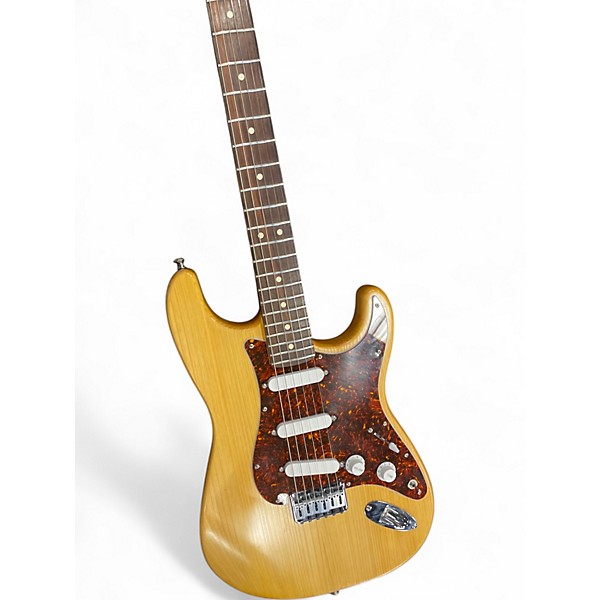 Used Miscellaneous Double Cut Vibrato Natural Solid Body Electric Guitar