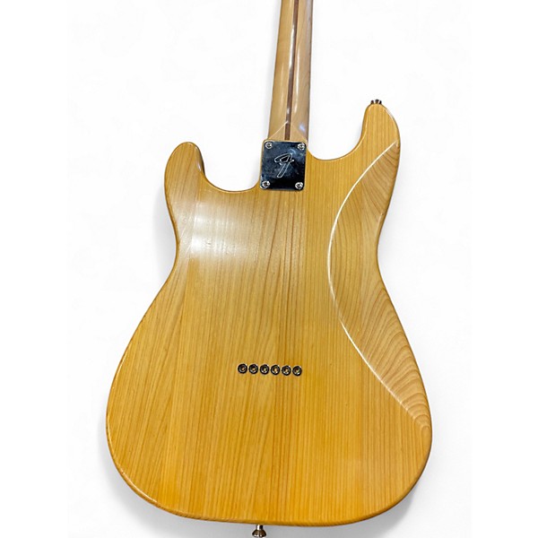 Used Miscellaneous Double Cut Vibrato Natural Solid Body Electric Guitar