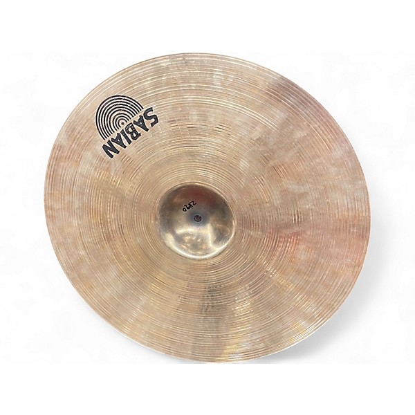 Used Sabain 20in AA RAW BELL DRY RIDE Cymbal