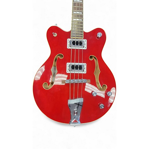 Used Gretsch Guitars G5442B Red Electric Bass Guitar