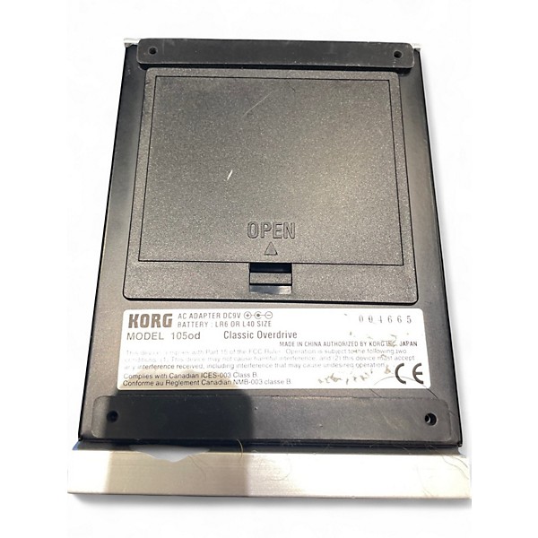 Used KORG 105OD Effect Pedal