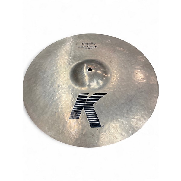 Used Zildjian 16in K Custom Fast Crash Cymbal