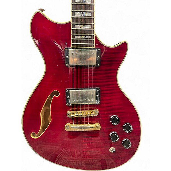 Used ESP LTD PC-2 X-Tone Cherry Hollow Body Electric Guitar