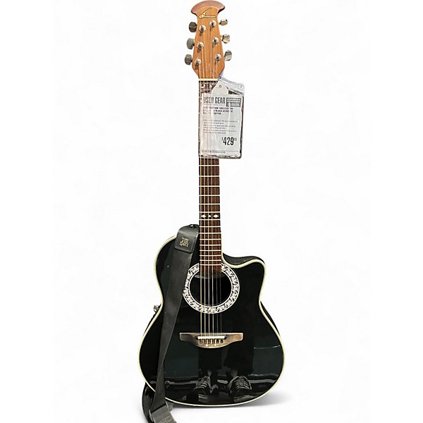 Used Ovation 1860 CUSTOM BALLADEER Black Acoustic Electric Guitar,Specials : American Fashion Style Bags On Sale Used Ovation 1860 CUSTOM BALLADEER Black Acoustic Electric Guitar,Specials : American Fashion Style Bags On Sale