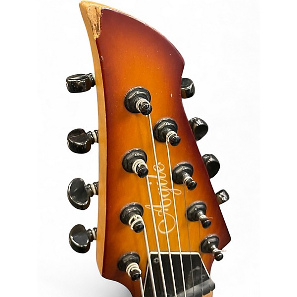 Used Agile Interceptor 8 2 Color Sunburst Solid Body Electric Guitar
