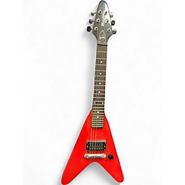Used Maestro ROADIE FLYING V RED Solid Body Electric Guitar