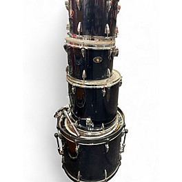 Used TAMA 4 Piece Imperialstar Black Drum Kit