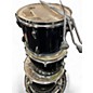 Used TAMA 4 Piece Imperialstar Black Drum Kit